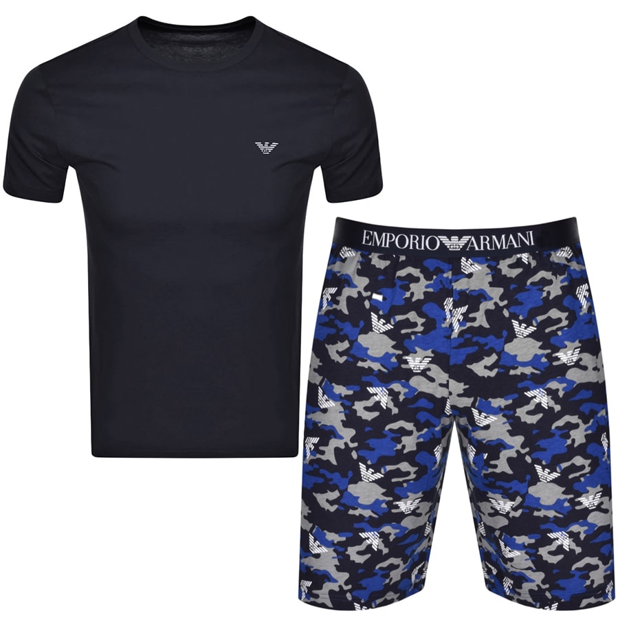Alternative Image for ProductEmporio Armani Pyjama Loungwear Set Navy1